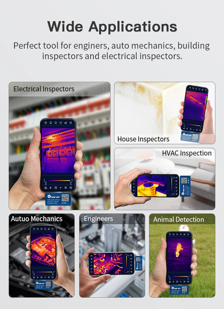 TOOLTOP T7Pro Thermal Imager – Industrial-Grade Heat Vision