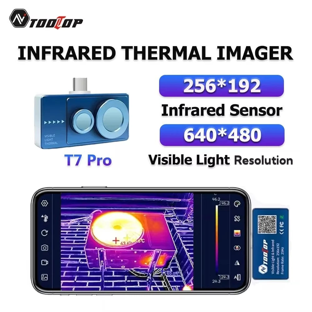 TOOLTOP T7Pro Thermal Imager – Industrial-Grade Heat Vision