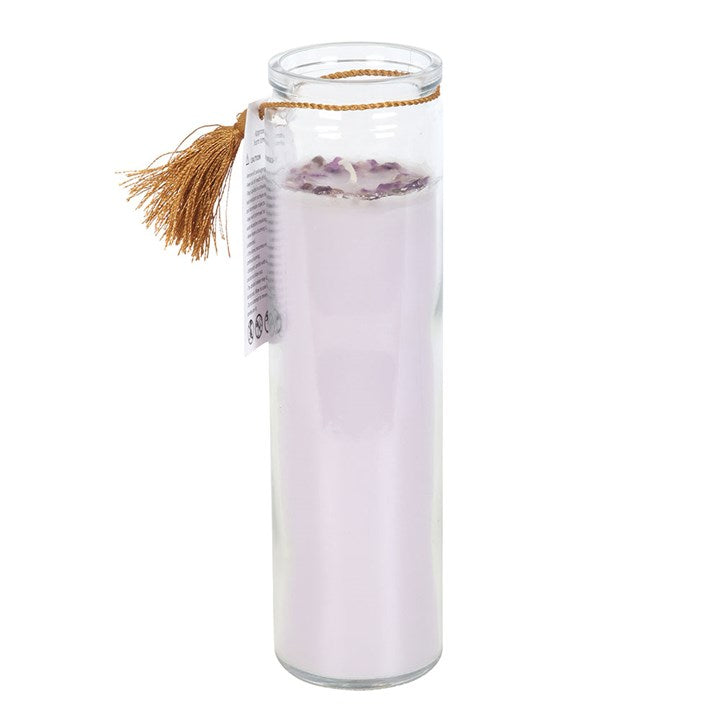 Blackberry & Amethyst Tube Candle – Calm Clarity for Dream Manifestation
