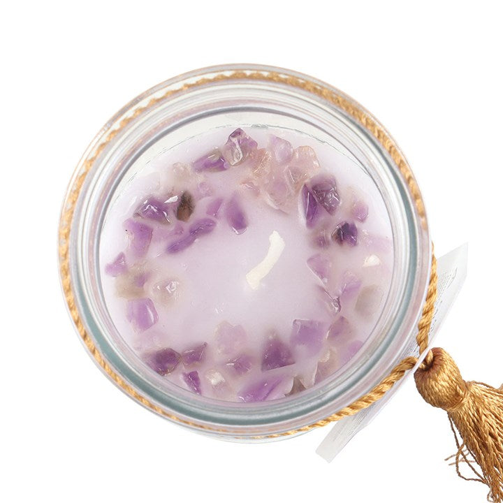 Blackberry & Amethyst Tube Candle – Calm Clarity for Dream Manifestation