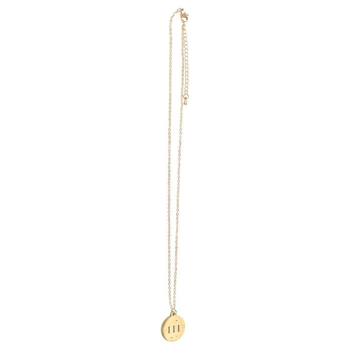 111 Angel Number Intuition Necklace – Align with Synchronicity and Inner Knowing