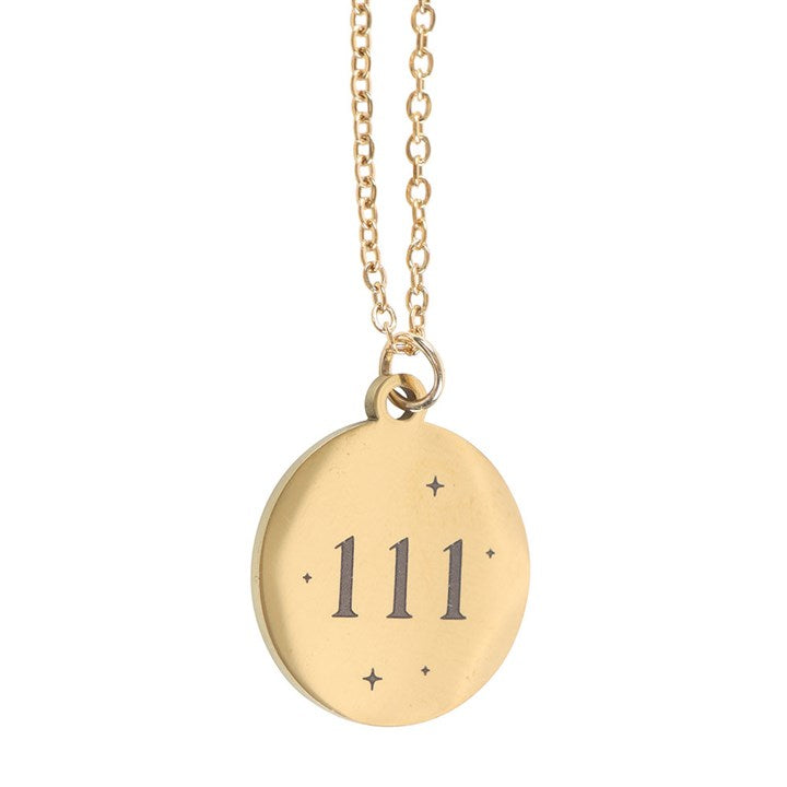 111 Angel Number Intuition Necklace – Align with Synchronicity and Inner Knowing