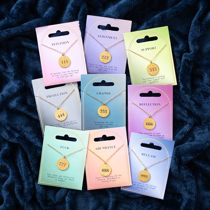 111 Angel Number Intuition Necklace – Align with Synchronicity and Inner Knowing
