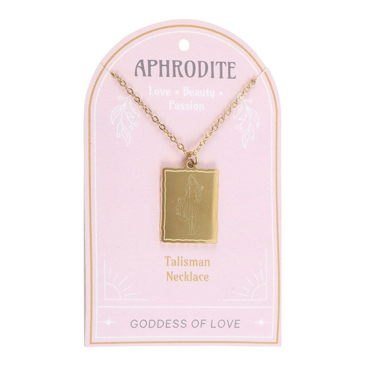 Aphrodite Goddess Talisman Necklace – Invoke Beauty, Love & Divine Feminine Power