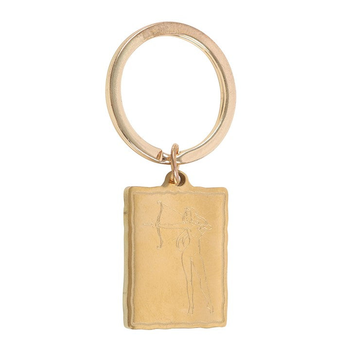 Athena Goddess Talisman Keyring – Wisdom That Walks With You