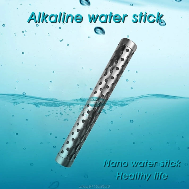 Portable Alkaline Water Filter Stick – Hydrogen Mineral Ionizer for pH Balance & Purification