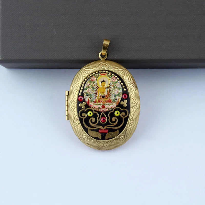 Prayer Box Pendant | Reliquary for the Awakened