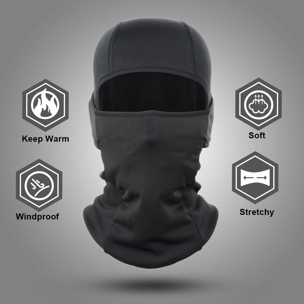 Thermal Face Shield Balaclava – All-Season Urban Survival Mask with Breathable Mesh & Winter-Ready Insulation