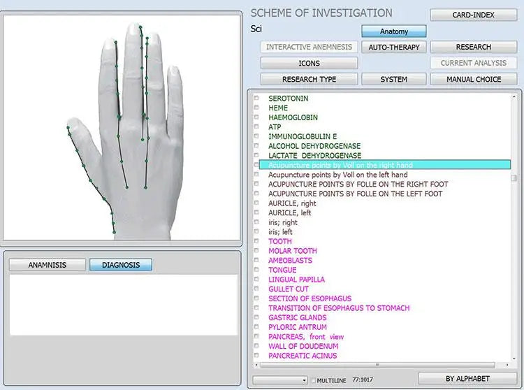 18D CELL NLS Aura Chakra Iris Health Scanner – Advanced Non-Linear Body Analyzer