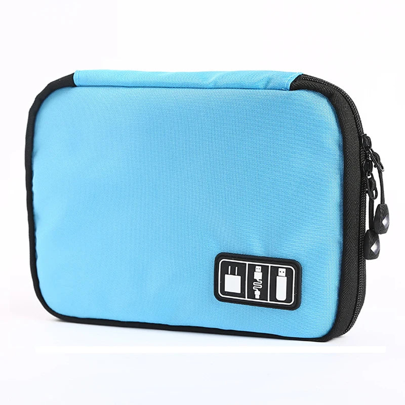 Urban Prepper Tech Organizer – Waterproof Cable & Gear Storage Bag
