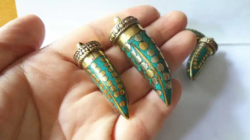 Tibetan Fang Talisman Pendant