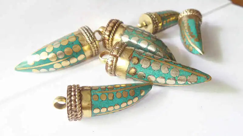 Tibetan Fang Talisman Pendant