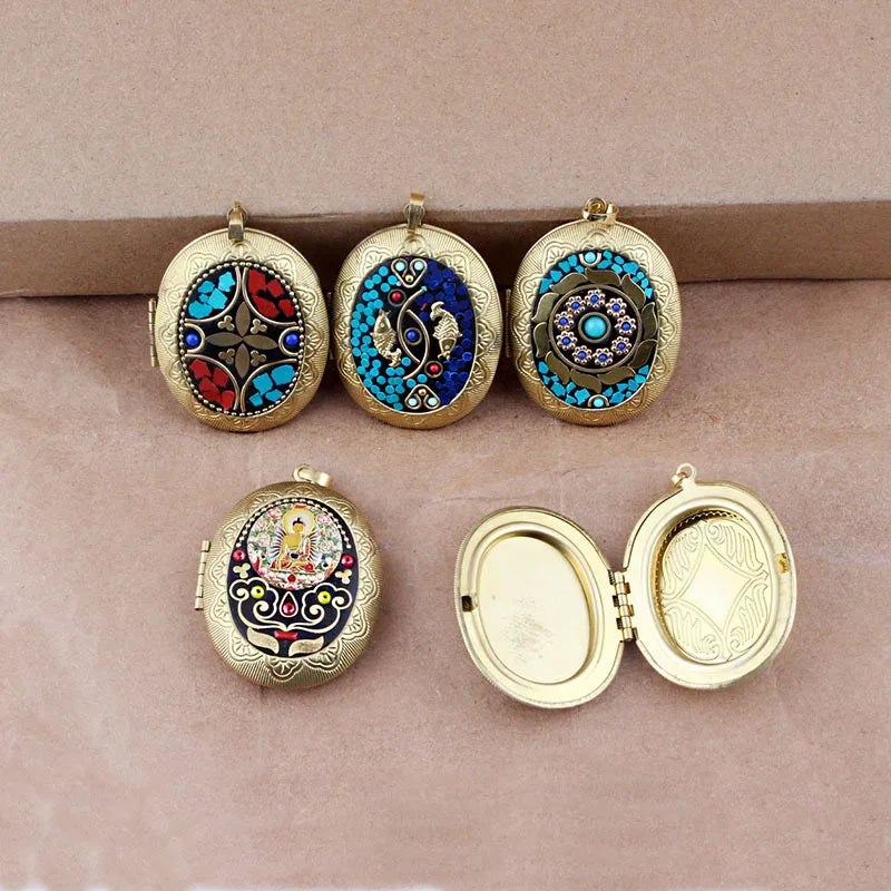 Prayer Box Pendant | Reliquary for the Awakened