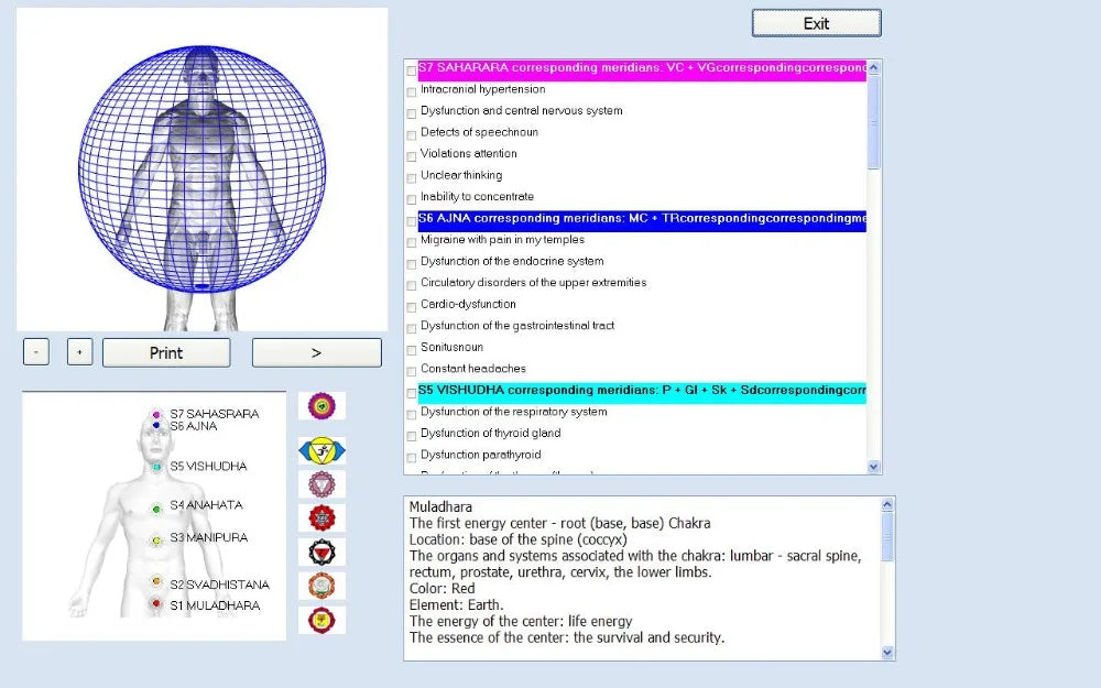 18D CELL NLS Aura Chakra Iris Health Scanner – Advanced Non-Linear Body Analyzer