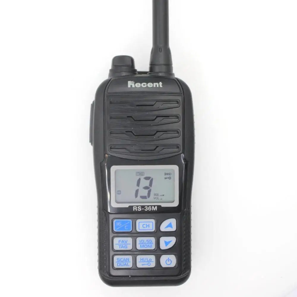 RS-36M VHF Marine Radio – IP67 Waterproof Floating Handheld Walkie-Talkie
