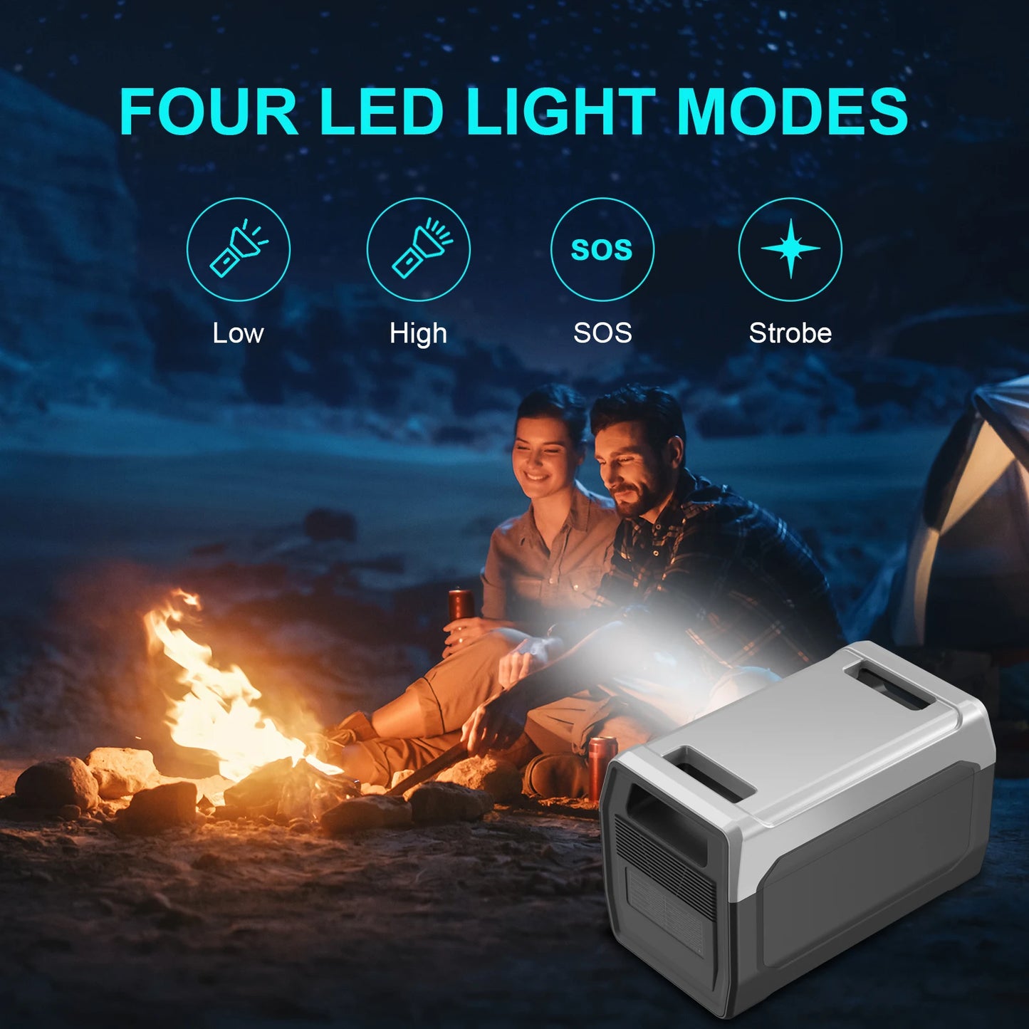 CTOLITY 1800W Portable Power Station – Reliable Energy for Outdoor Adventures and Emergency Preparedness