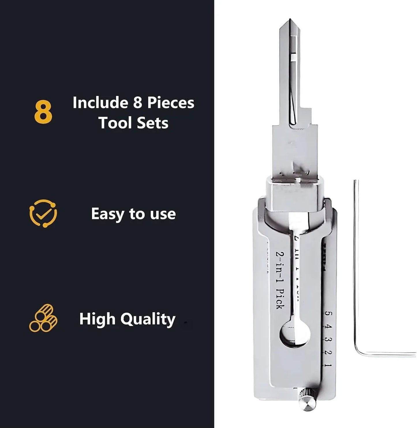 Urban Survival Key Decoder & Precision Hook Tool