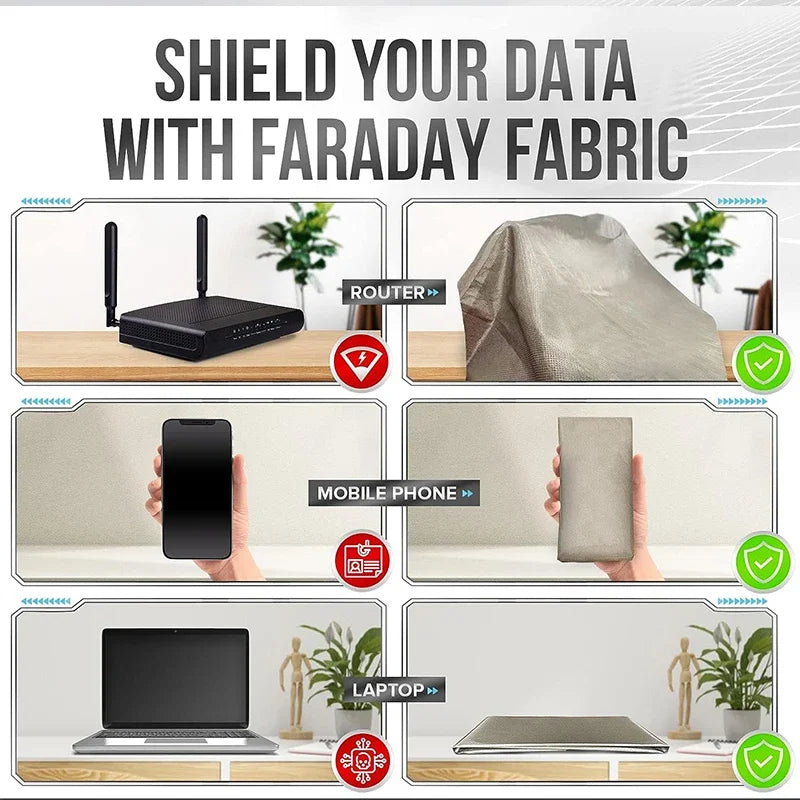 Faraday RFID Shielding Fabric