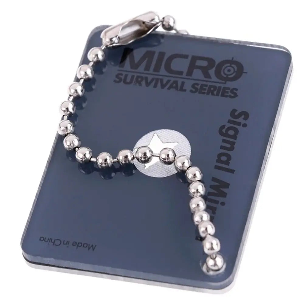 Emergency Signal Mirror – Compact Survival Tool for Outdoor & Urban Rescues