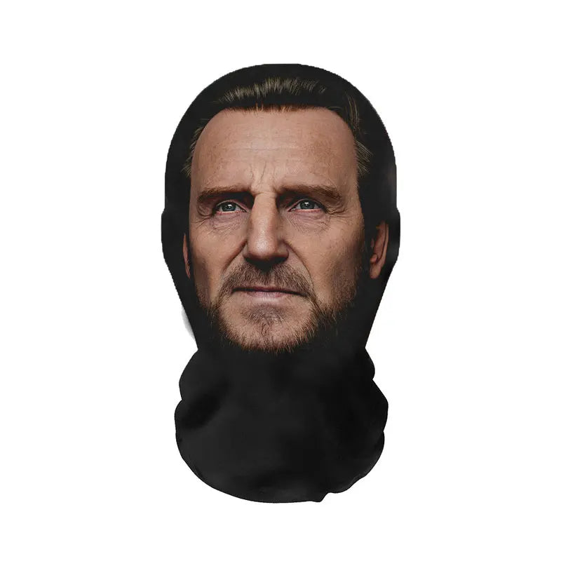 🕶️ 3D Printed Elastic Mesh Face Mask – Breathable Full-Face Cover for Tactical Privacy