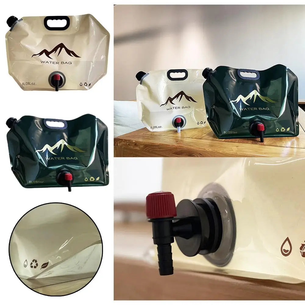 8L Outdoor Portable Folding Water Storage Bag