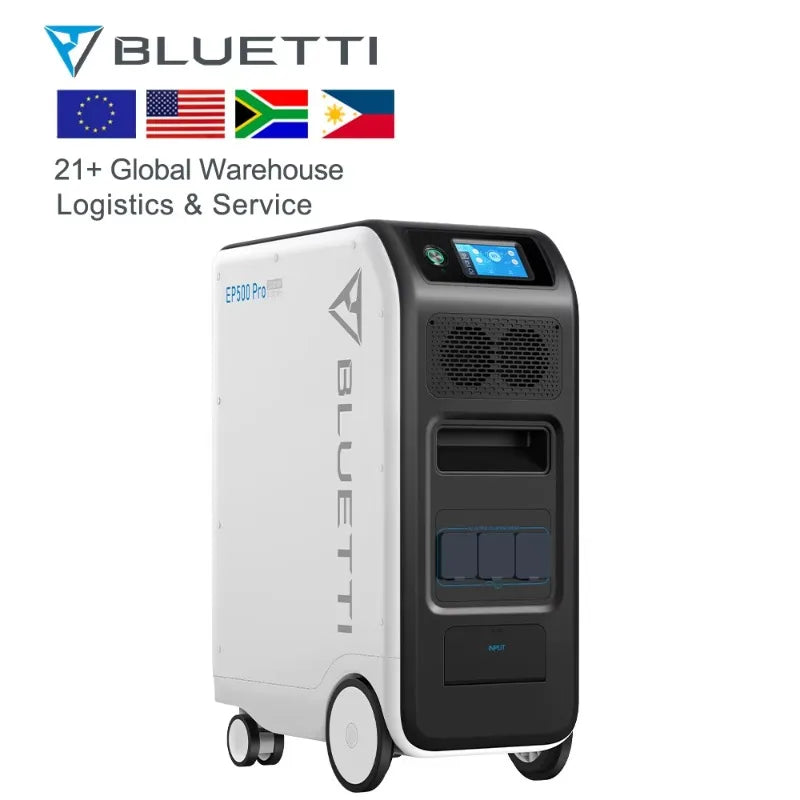 Bluetti EP500Pro+PV350 Car Solar Energy Power Station 5000w Solar Panels for Camping