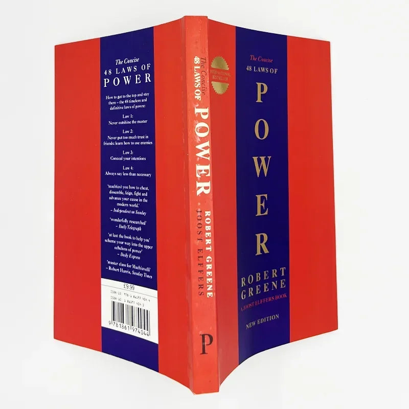 The Concise 48 Laws of Power by Robert Greene – Master the Art of Influence and Strategy