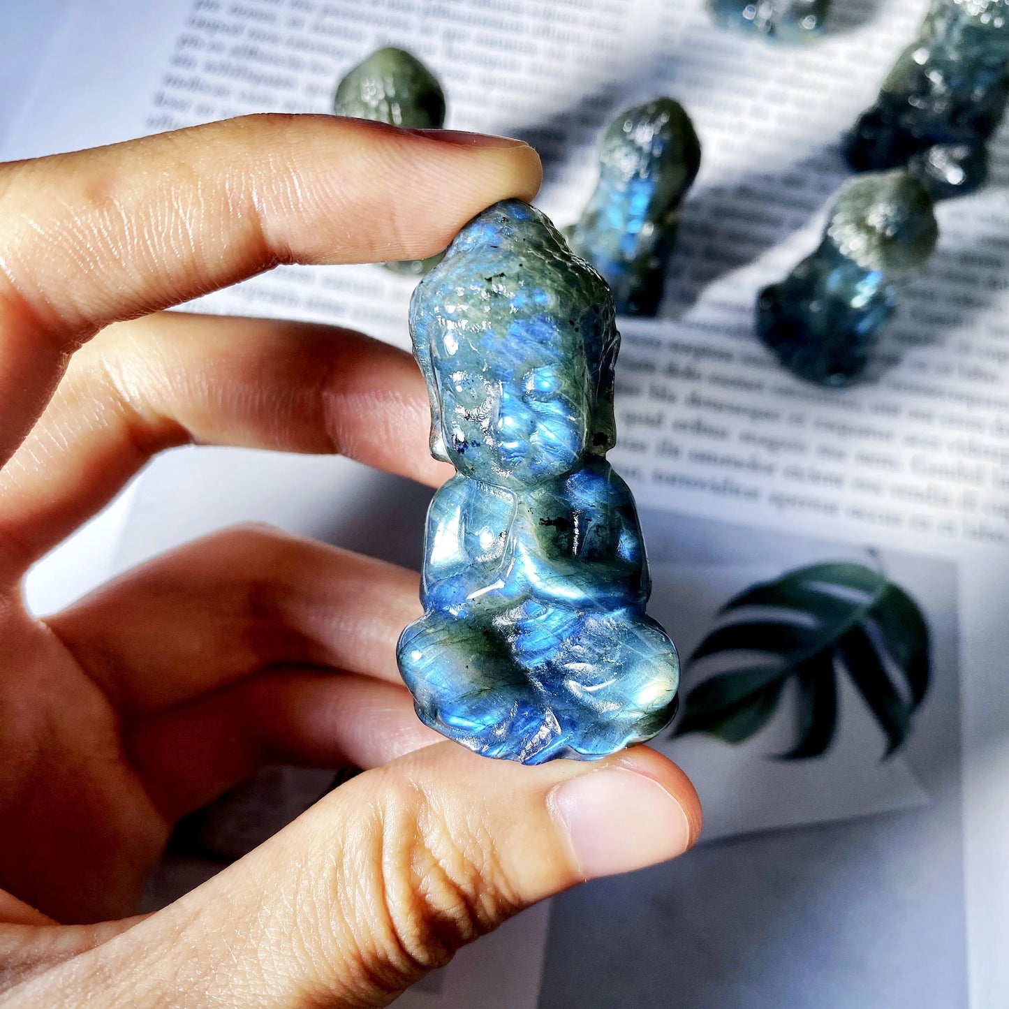 Labradorite Buddha | The Enlightened Flash