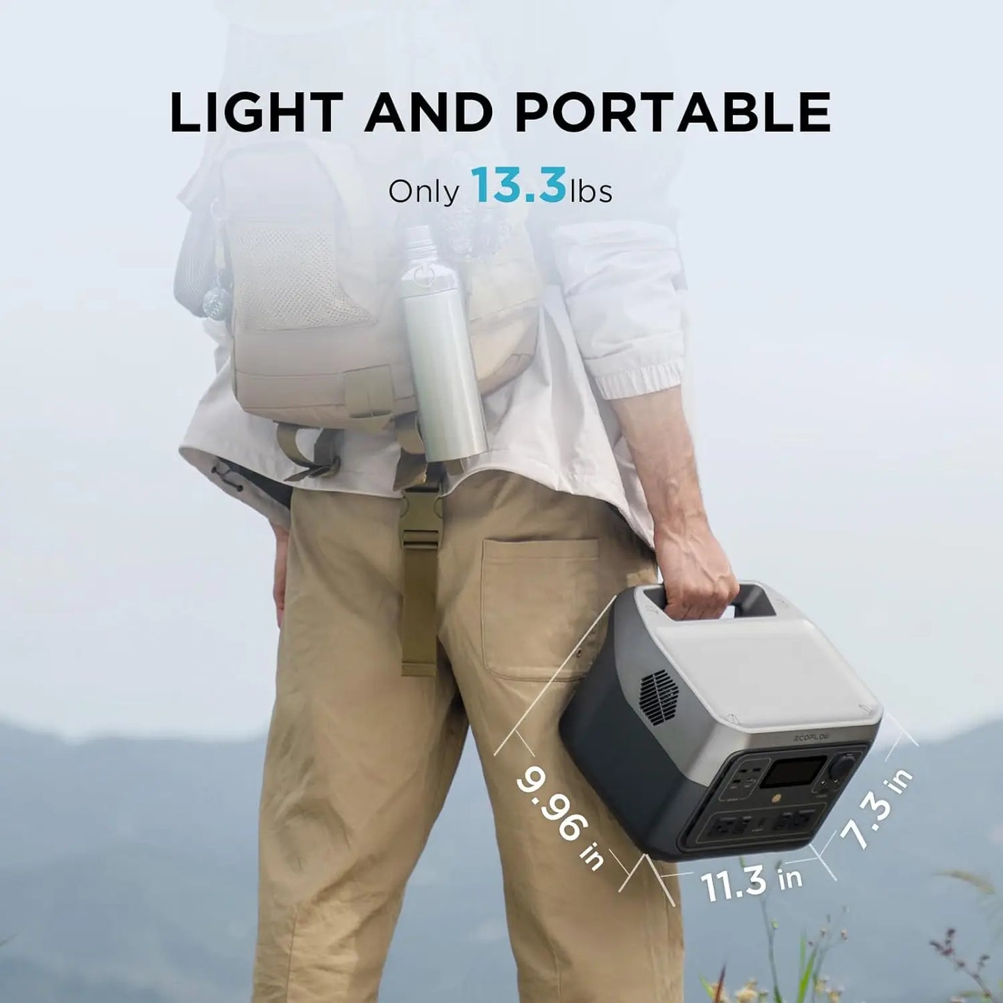 BLUETTI AC180 Portable Power Station – 1152Wh, 1800W Output, 2700W Surge, LiFePO₄, Solar + UPS, Wireless Charging