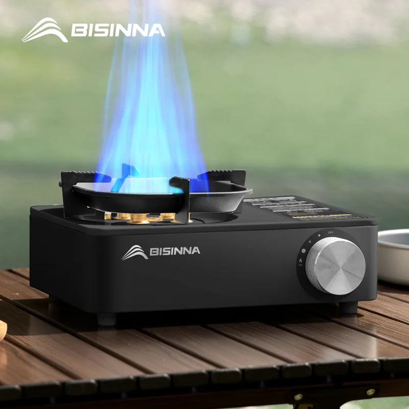 BISINNA 5800W Camping Gas Stove – High-Power Outdoor Cooking