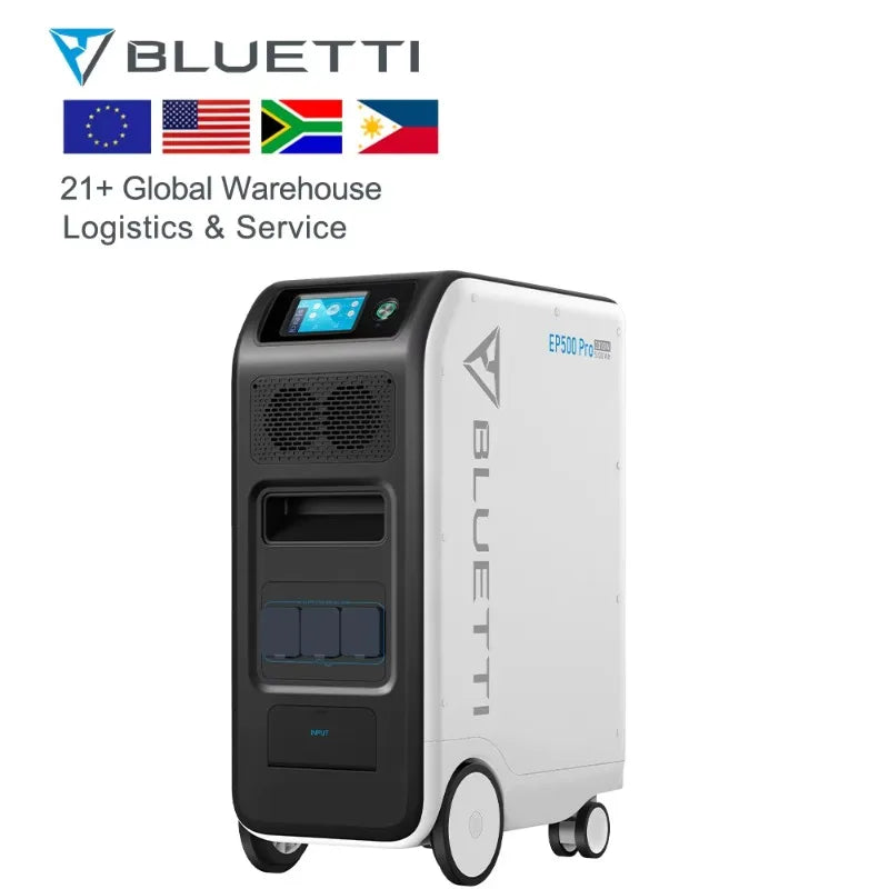 Bluetti EP500Pro+PV350 Car Solar Energy Power Station 5000w Solar Panels for Camping
