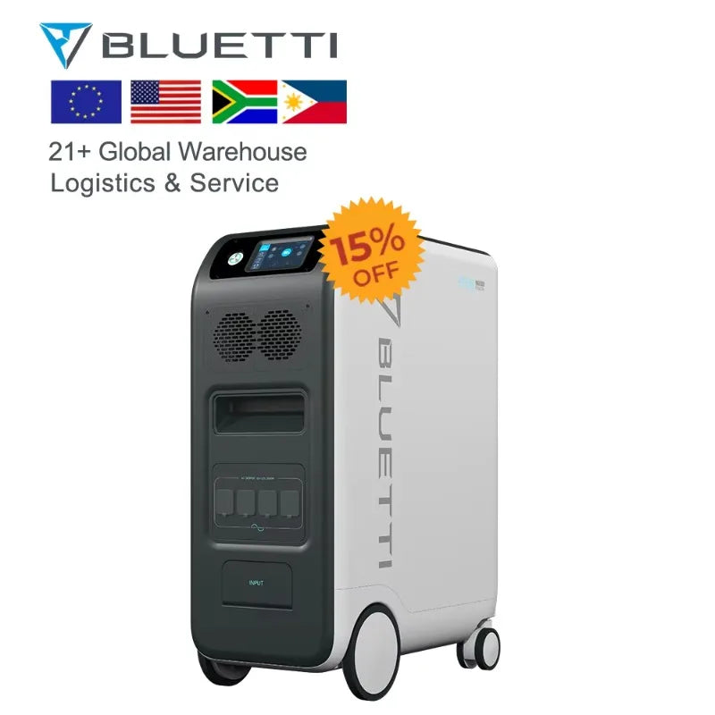 Bluetti EP500Pro+PV350 Car Solar Energy Power Station 5000w Solar Panels for Camping