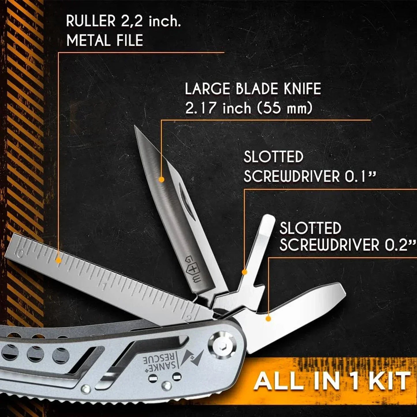 24-in-1 Tactical Multitool – The Ultimate Survival & Repair Companion