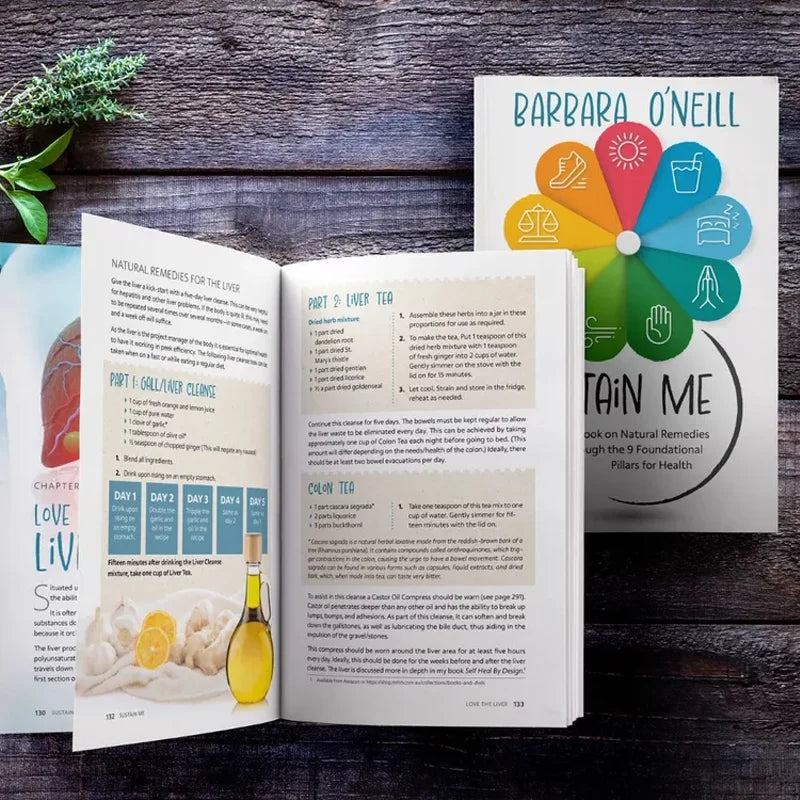 Sustain Me: The 9 Foundational Pillars for Health – A Natural Remedies Handbook