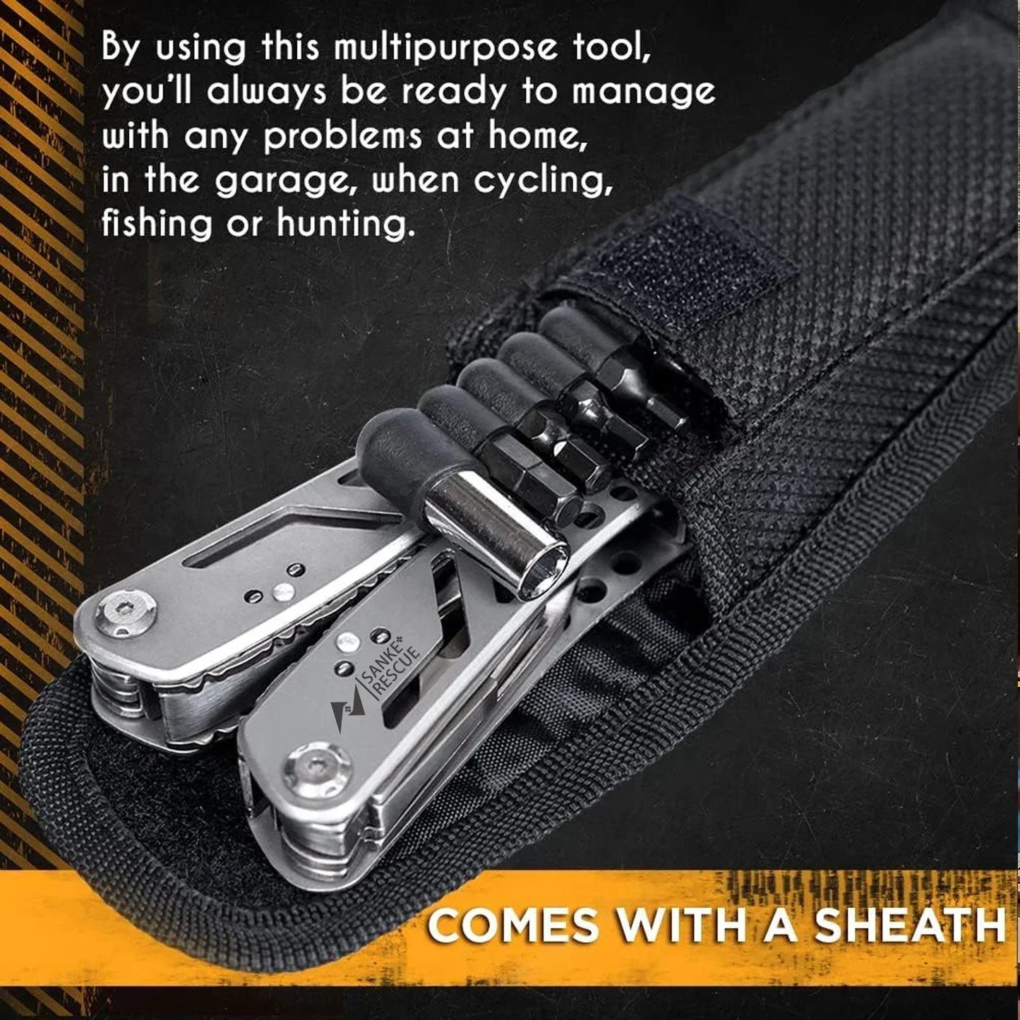 24-in-1 Tactical Multitool – The Ultimate Survival & Repair Companion