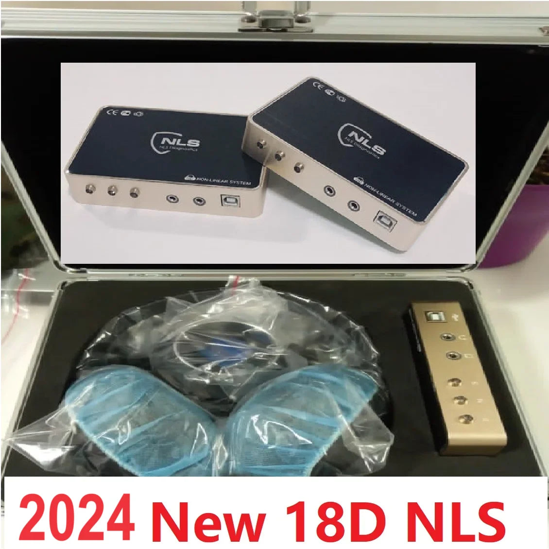 18D CELL NLS Aura Chakra Iris Health Scanner – Advanced Non-Linear Body Analyzer