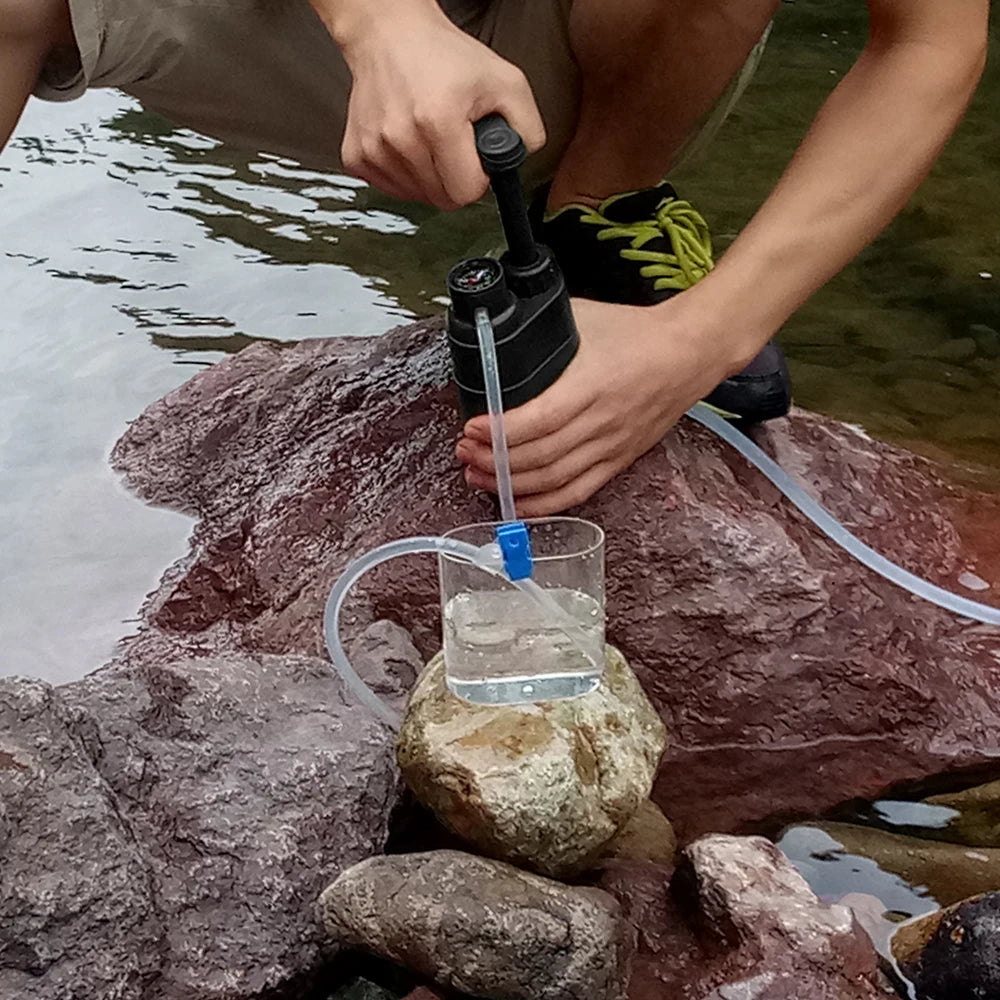 5,000L Outdoor Water Purification Straw – Rapid Flow Survival Filter for Emergencies, Camping & Preparedness