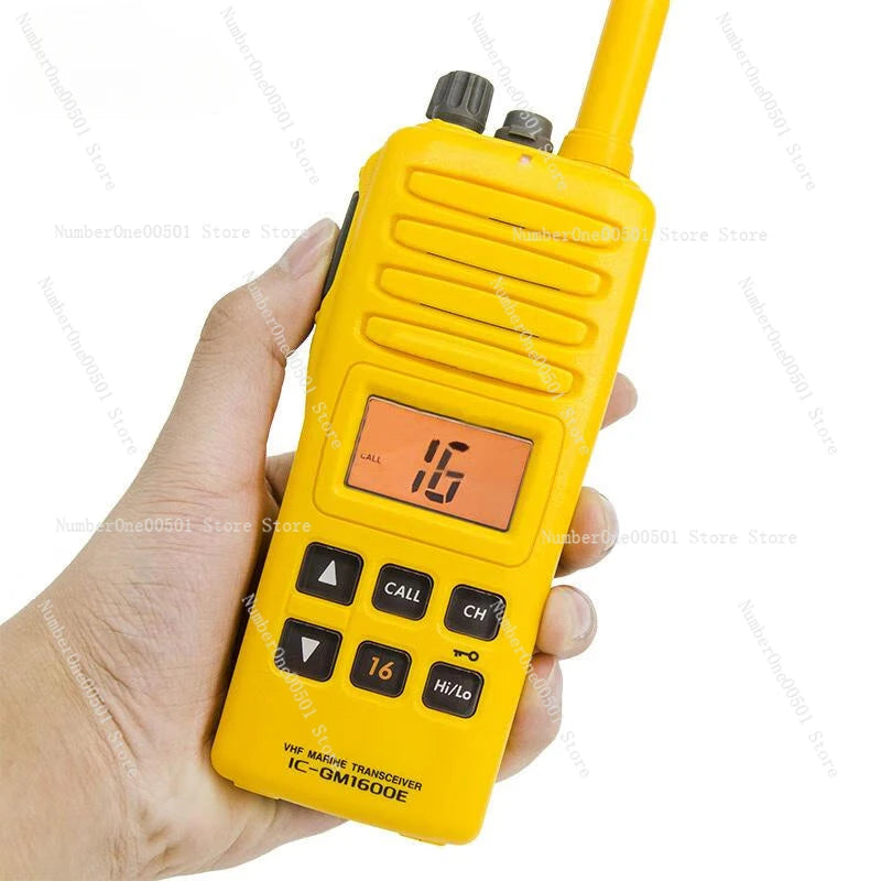 IC-GM1600E GMDSS Maritime Emergency Radio – Lifeboat-Grade Handheld Two-Way