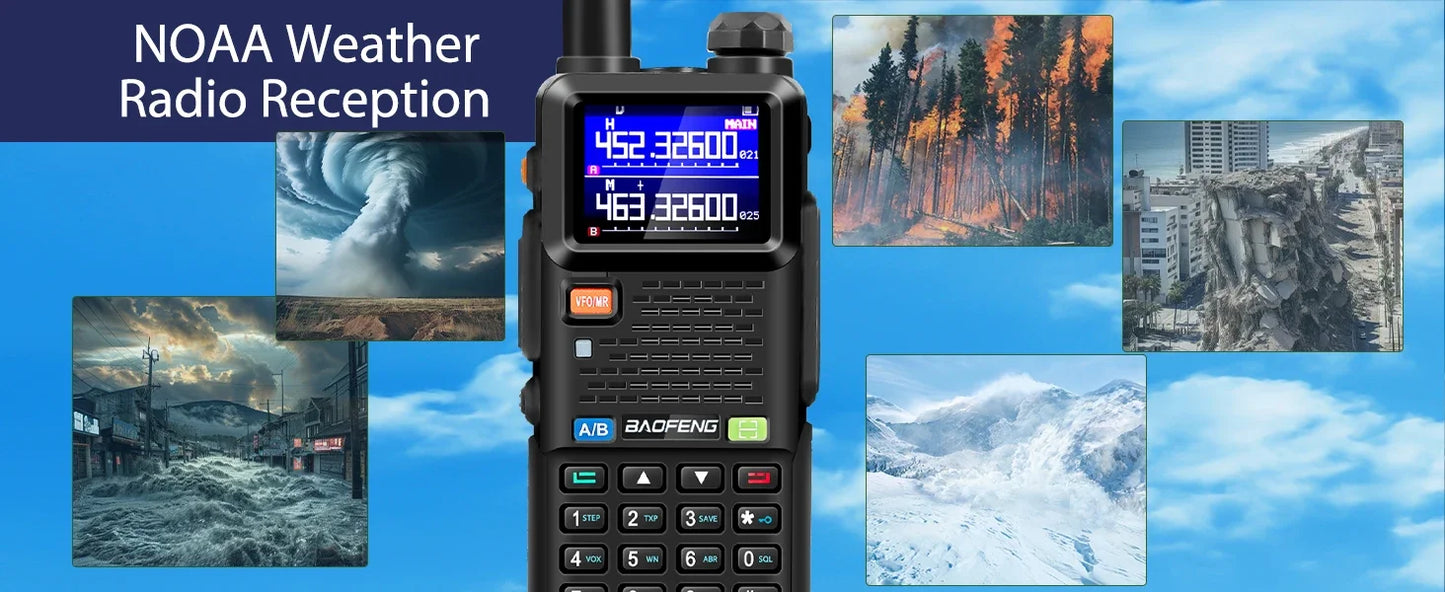 📡 BAOFENG UV-5RM 10W Handheld Multi-Band Ham Radio