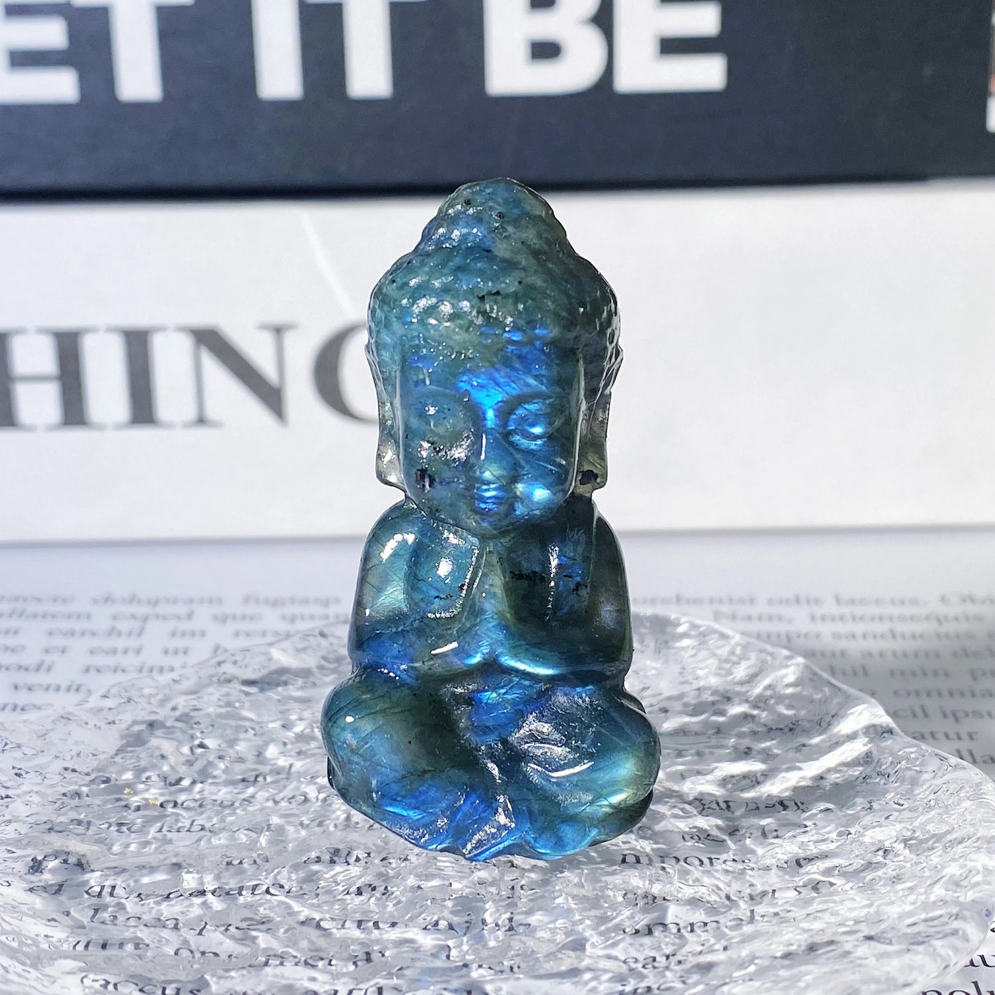 Labradorite Buddha | The Enlightened Flash