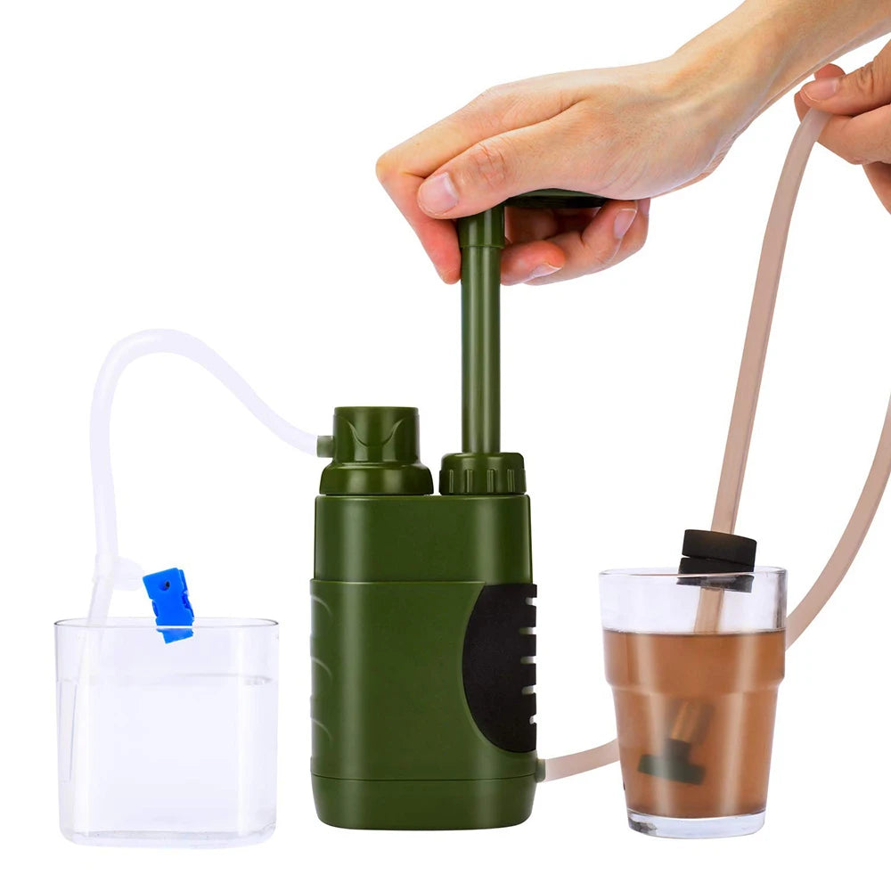 5,000L Outdoor Water Purification Straw – Rapid Flow Survival Filter for Emergencies, Camping & Preparedness