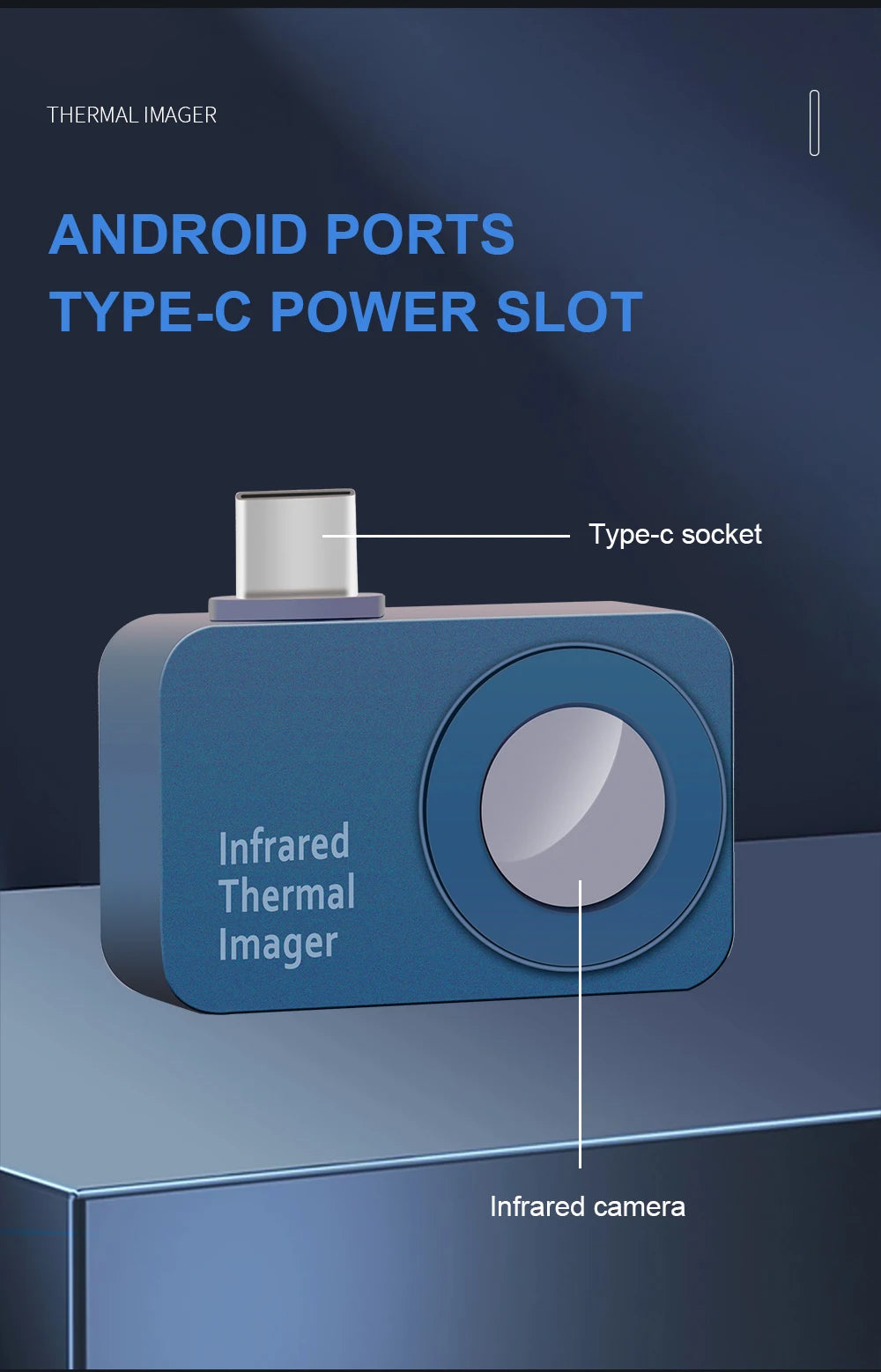 Tooltop T7 Mini Thermal Imager – High-Precision Heat Detection