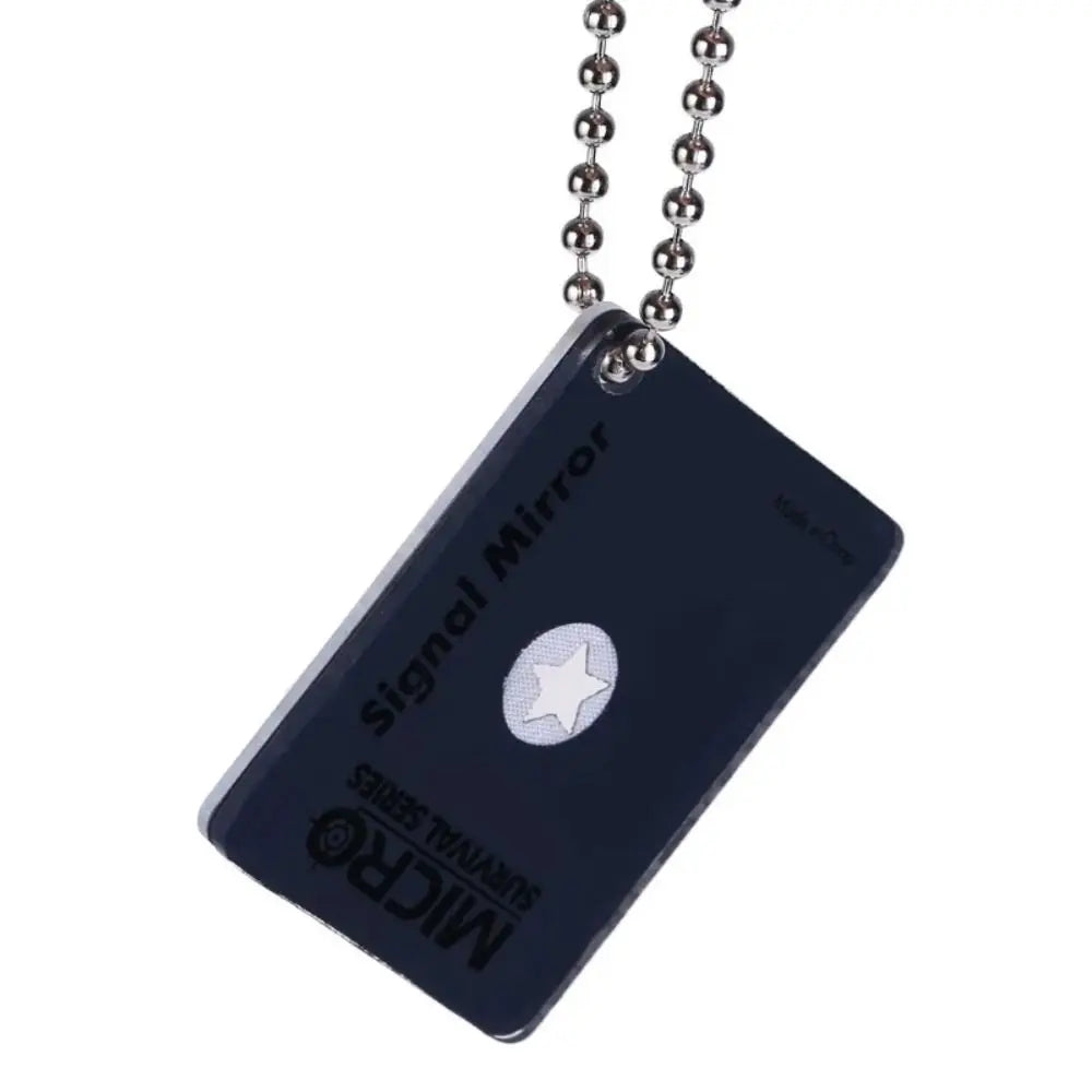 Emergency Signal Mirror – Compact Survival Tool for Outdoor & Urban Rescues