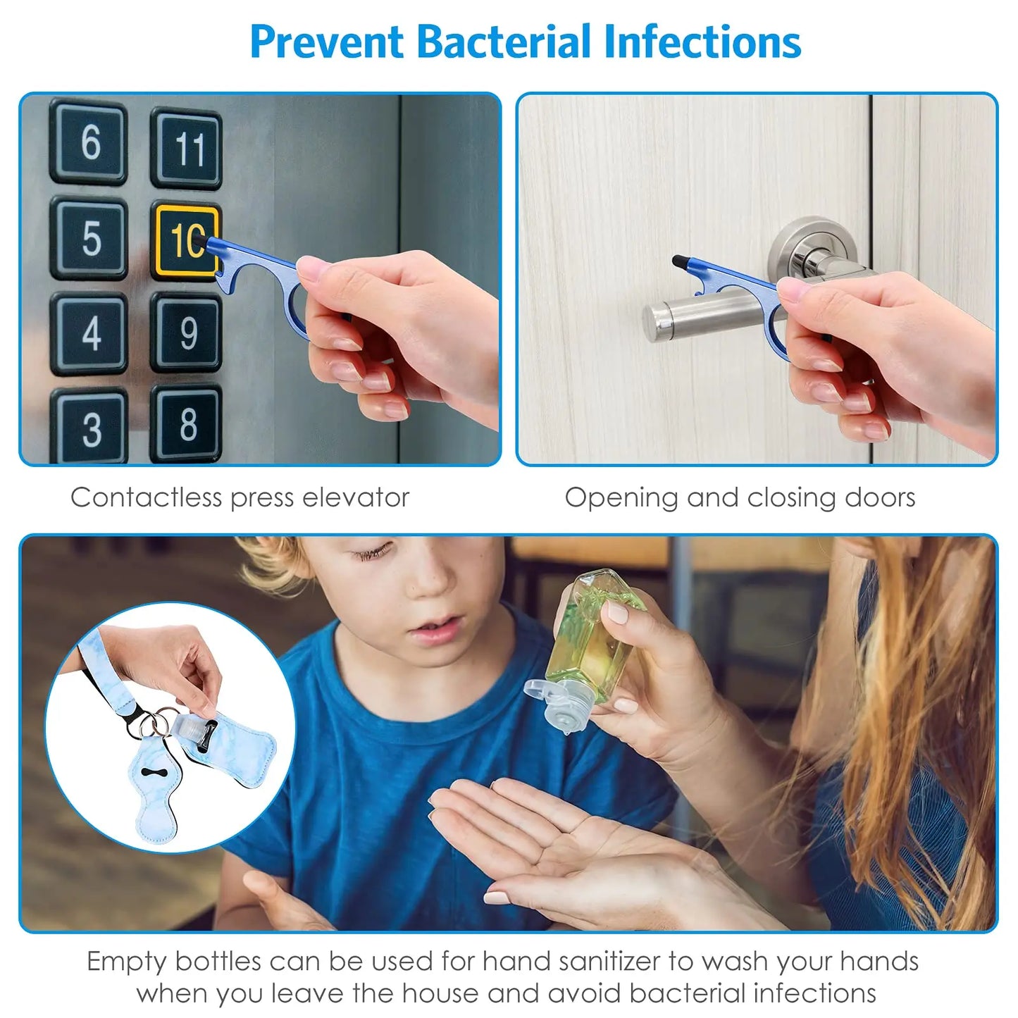 Personal Safety Survival Women Alarm Set Emergency Protection Safety defense Keychain Alarm with windows breaker