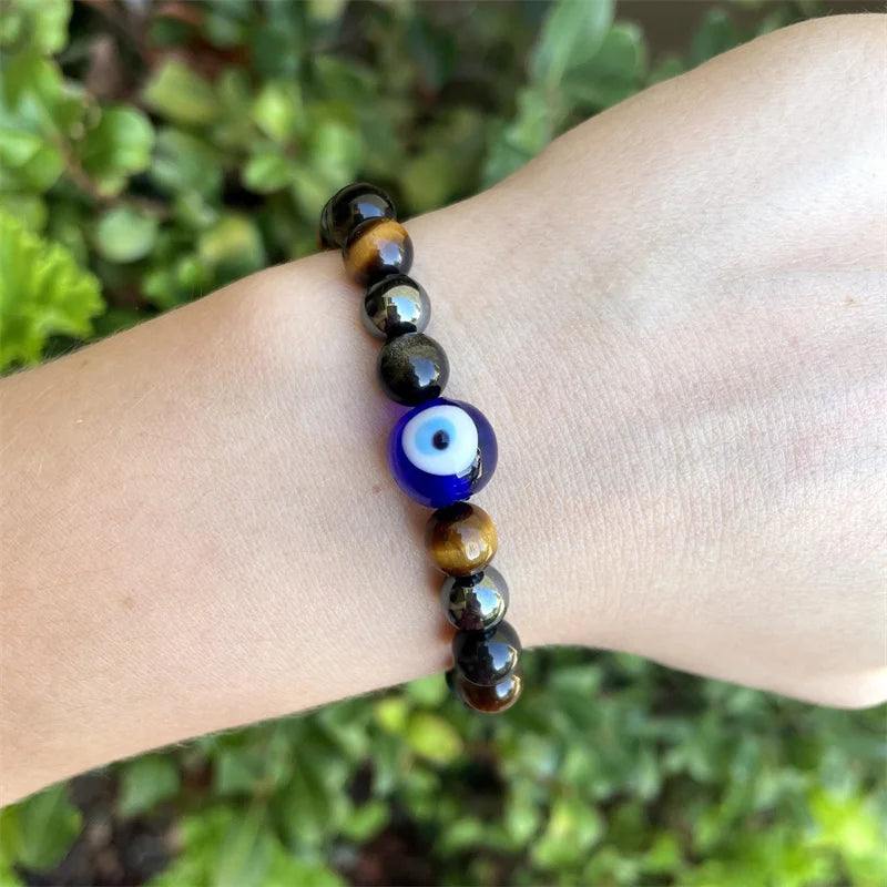 Triple Shield Bracelet | Woven in the Eye of the Storm
