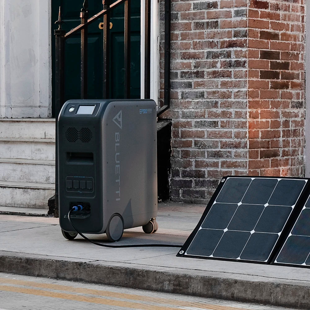 Bluetti EP500Pro+PV350 Car Solar Energy Power Station 5000w Solar Panels for Camping