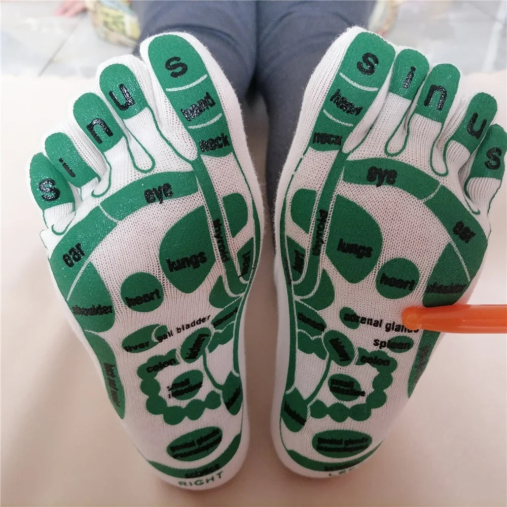Reflexology Mapping Socks | The Body's Hidden Control Panel