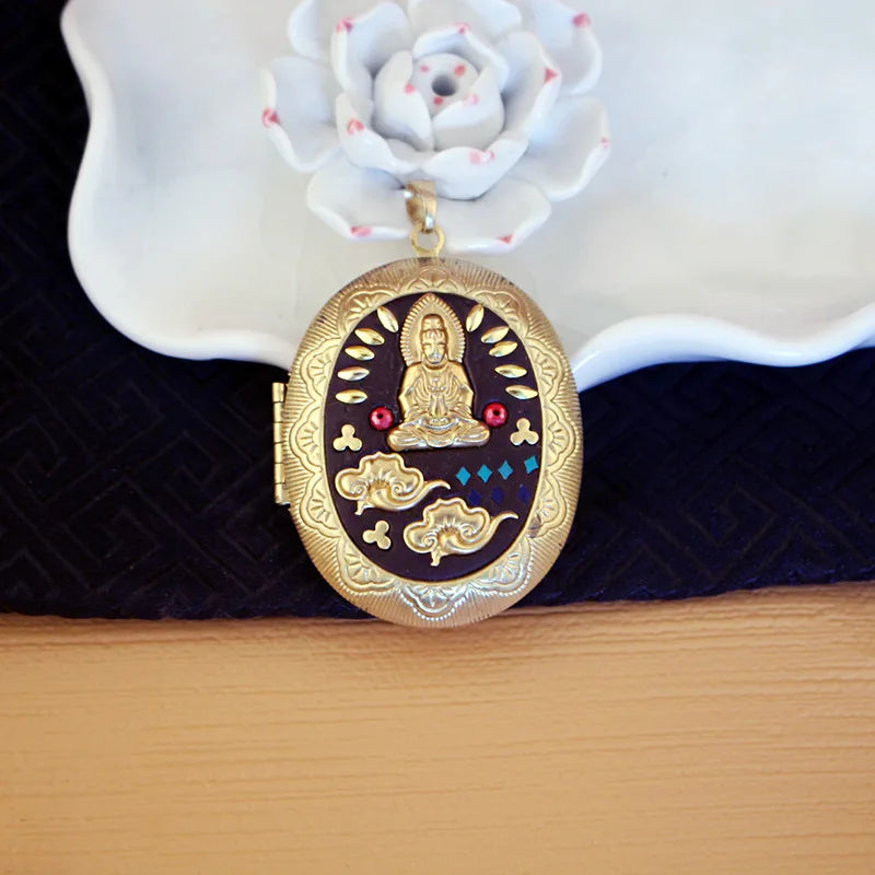 Prayer Box Pendant | Reliquary for the Awakened