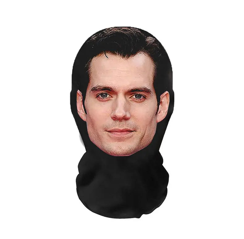 🕶️ 3D Printed Elastic Mesh Face Mask – Breathable Full-Face Cover for Tactical Privacy