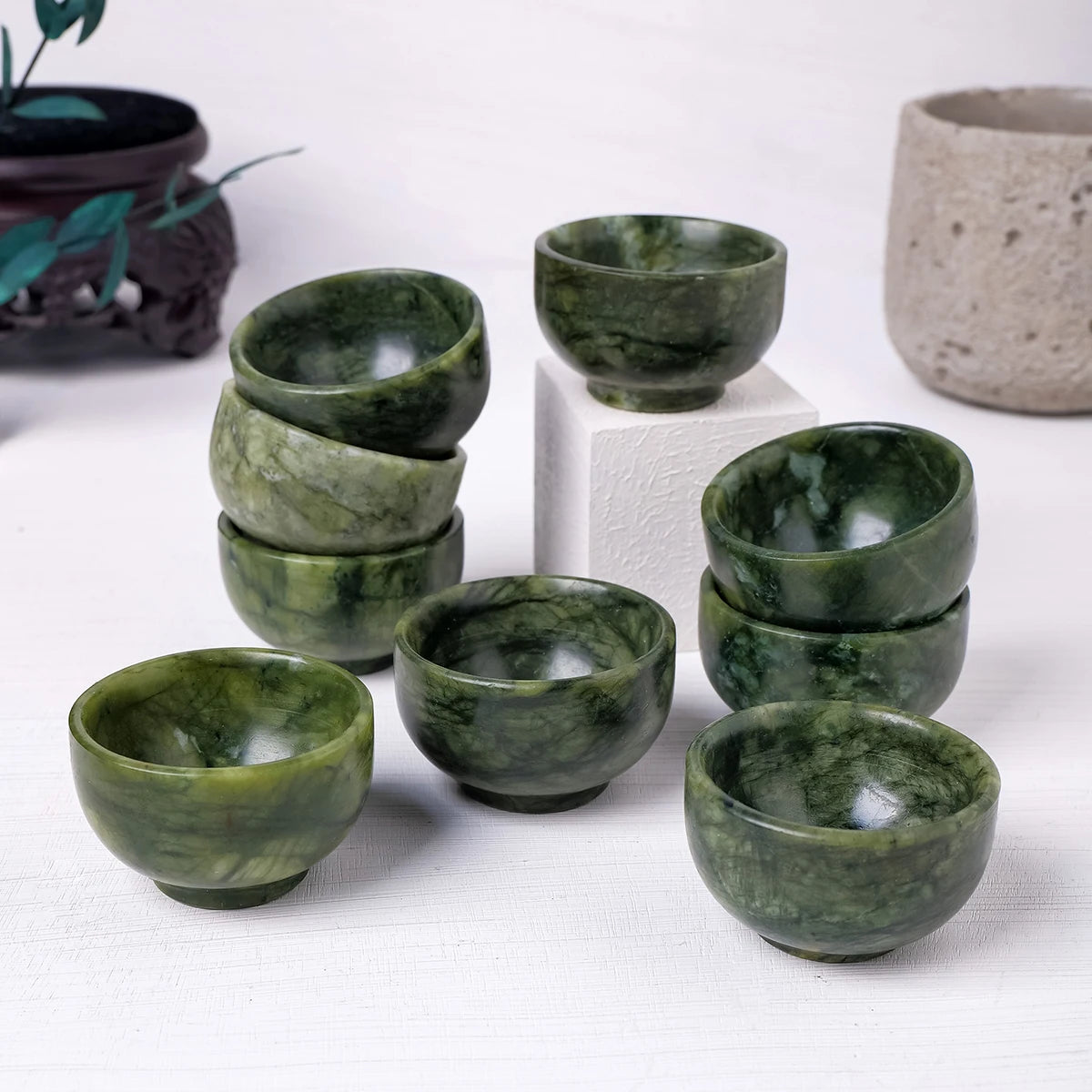 Jade Wisdom Bowl | The Celestial Mortar